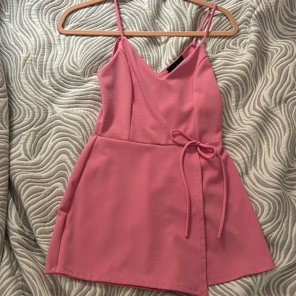 Pink classy dress/romper - Picture 1 of 8